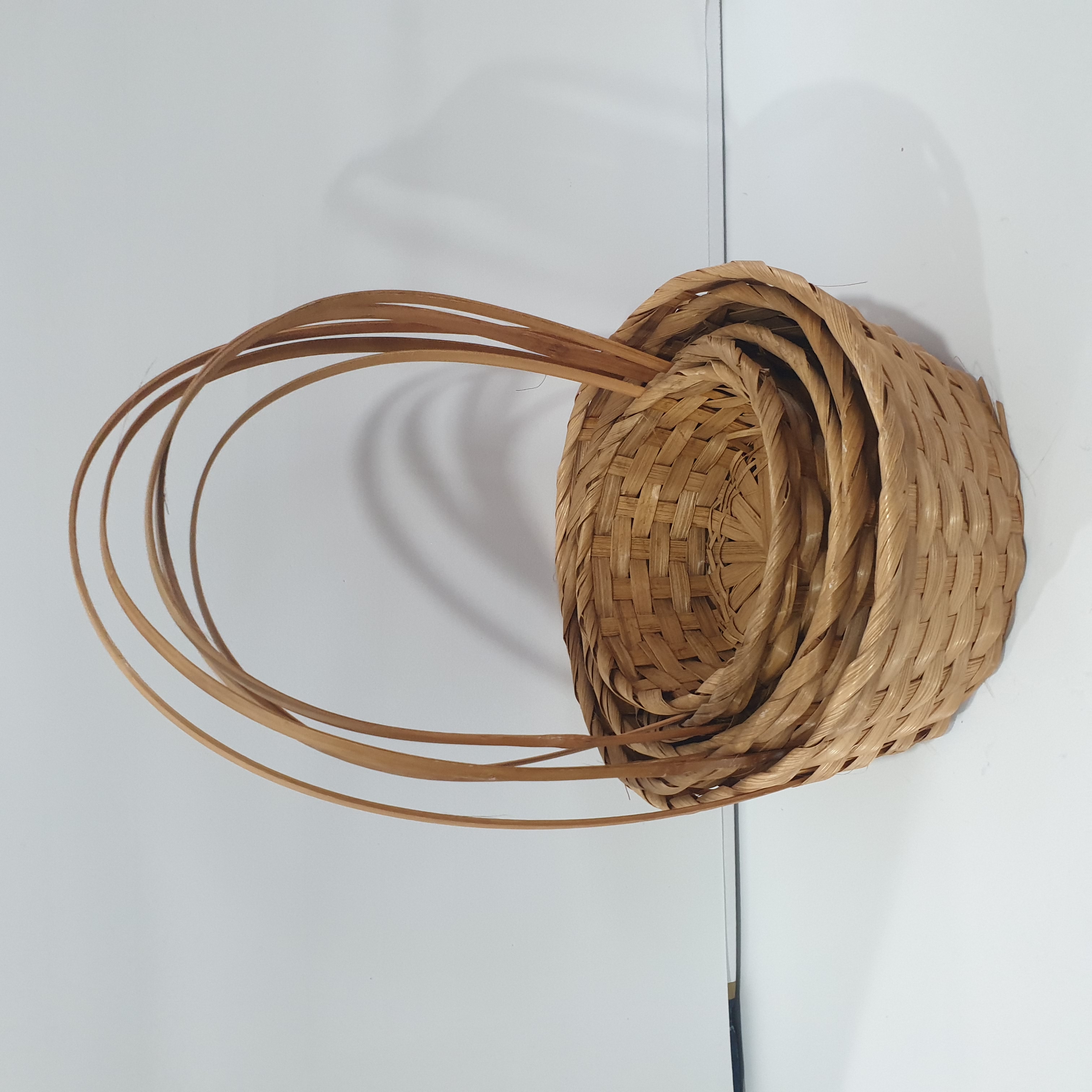 Корзина бамбуковая круглая (м) KKM003N5